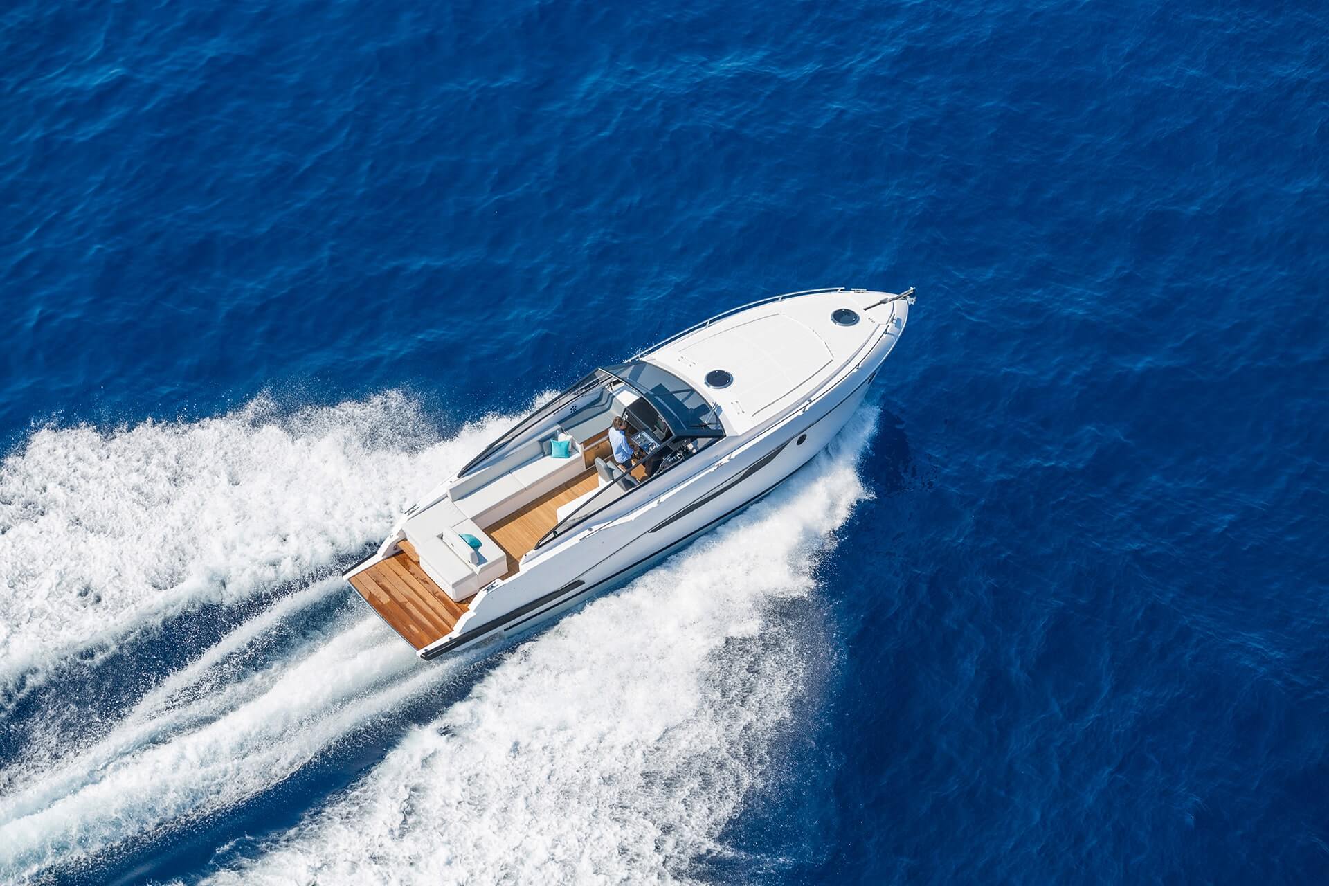 boat with guy